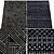 Dual-Design Rugs: Versatile and Elegant 3D model small image 1