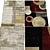 Designer Rugs: Unique Carpets in Dual Designs 3D model small image 1