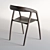 Modern Walnut DC09 Chair 3D model small image 9