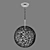 Verona Pendant Light - Elegant Lighting Fixture with 6 E14 Lamps 3D model small image 4