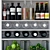  Storage Organizer Set for Kitchen Pantry or Shelves 3D model small image 4