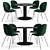 Beetle Dining Set: Stylish, Versatile & Functional 3D model small image 7