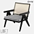 LoftDesigne Armchair 36151: Stylish, Comfortable, and Eco-friendly 3D model small image 1
