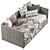 Tinley Daybed Sofa Bed: Stylish and Versatile 3D model small image 3