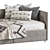Tinley Daybed Sofa Bed: Stylish and Versatile 3D model small image 5