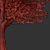 Silver Linden Tree Set (2 Trees) 3D model small image 7