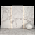 Arabescato Marble Texture Collection: Slabs, Tiles, and More 3D model small image 1