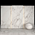 Arabescato Marble Texture Collection: Slabs, Tiles, and More 3D model small image 2