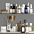 Skin Saviors Shelf: Ultimate Skincare Products 3D model small image 1