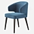 Elegant Minotti Aston Dining Chair 3D model small image 10
