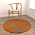 Round Carpets Set: Versatile and Realistic 3D model small image 4