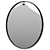 Elegant PINCH Mirror: Italian Design 3D model small image 5