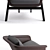 Sienna Armchair: Elegant Design and Comfort 3D model small image 2