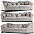 Modern Luxe Sofa AC0426 3D model small image 1