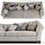 Modern Luxe Sofa AC0426 3D model small image 2