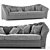 Modern Luxe Sofa AC0426 3D model small image 4