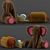 Furry Toy Set: Endless Fun! 3D model small image 1