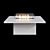 Elegant Fire Table: Kronco Pline 3D model small image 2