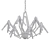 Elton Postmodern Designer Chandelier 3D model small image 2