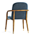 Elegant Stul Lise Armchair: Ulivi Salotti 3D model small image 4