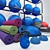 Ultimate Fitness Set: Weights, Balance Tools, and More 3D model small image 4