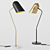 Elegant Cliff Table Lamp 3D model small image 1