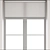 Customizable Roller Blinds Set 3D model small image 6