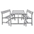 Ypperlig Kids Bench & Table Set 3D model small image 4