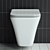 Mono Hanging Toilet CN1902 by Ceramica Nova 3D model small image 3