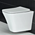 Mono Hanging Toilet CN1902 by Ceramica Nova 3D model small image 4