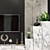 Sleek TV Wall Unit: Modern Design 3D model small image 4