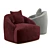 Cozy Astrid Armchair - Your Perfect Companion! 3D model small image 1