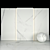 Elegant Afyon White Marble Collection 3D model small image 2