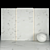 Elegant Afyon White Marble Collection 3D model small image 3