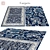 Poly 3 888 | Vet 4 004 | Stylish Rug 3D model small image 1