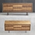 Rustic Wood Sideboard 3D model small image 6