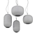 URS-One: Modern Matte Glass Pendant
URS-One: Sleek Metal and Glass Pendant
URS-One: Stylish C 3D model small image 2