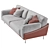 Modern Elegance: Busnelli Eldorado Sofa 3D model small image 3