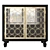 Sleek Franzea Chest of Drawers 3D model small image 2