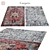 Colorful Geometric Rug 145 3D model small image 1