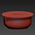 Helios Table: Versatile 3D Model, Compatible with Vray and Corona 3D model small image 2