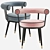 Elegant Eichholtz VICO Dining Chair 3D model small image 7