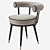 Elegant Eichholtz VICO Dining Chair 3D model small image 11