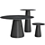 Luxxu Darian Tables Set - Elegant and Versatile 3D model small image 3