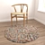 Round Carpets Set - Versatile and Stylish 3D model small image 4