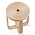 Rattan Twist Stool 3D model small image 4