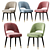 Elegant Eichholtz Cliff Dining Chair 3D model small image 1