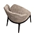 DEAN Chair: Sleek and Ergonomic 3D model small image 4