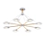 Radiant Acrylic Disc LED Chandelier 3D model small image 1