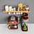 Modern Kitchen Accessory Set 3D model small image 2